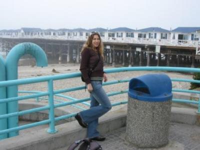 cloudy day in Pacific beach  